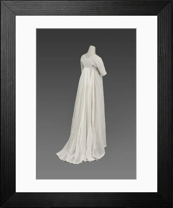 Framed Print : Day Dress and Spencer Jacket, France, c. 1800. Creator: Unknown Framed Print : Day Dress and Spencer Jacket, France, c. 1800. Creator: Unknown