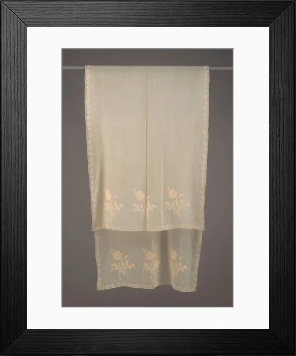 Framed Print : Long Stole, France, 1795-1810. Creator: Unknown Framed Print : Long Stole, France, 1795-1810. Creator: Unknown