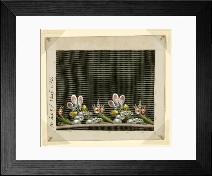 Framed Print : Salesmans Sample, France, 1780 / 90. Creator: Unknown Framed Print : Salesmans Sample, France, 1780 / 90. Creator: Unknown