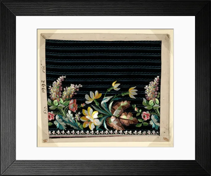 Framed Print : Salesmans Sample, France, 1780 / 90. Creator: Unknown Framed Print : Salesmans Sample, France, 1780 / 90. Creator: Unknown