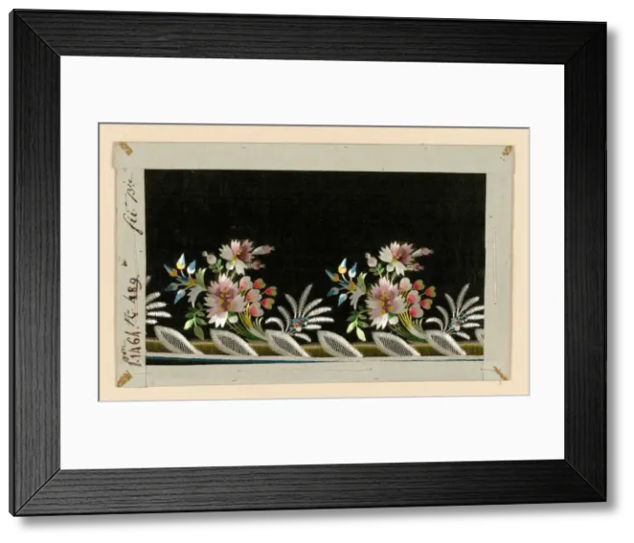 Framed Print : Salesmans Sample, France, 1780 / 90. Creator: Unknown Framed Print : Salesmans Sample, France, 1780 / 90. Creator: Unknown