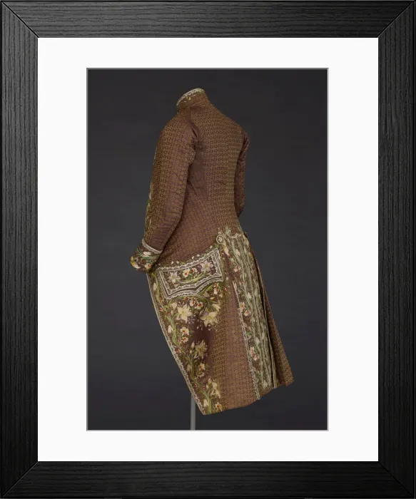 Framed Print : Mans Coat, France, 1780s. Creator: Unknown Framed Print : Mans Coat, France, 1780s. Creator: Unknown