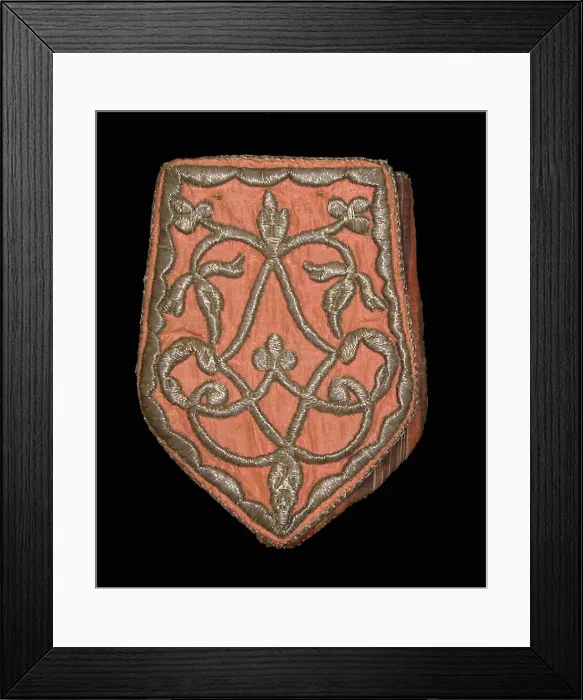 Framed Print : Bag, France, 1680 / 1700. Creator: Unknown Framed Print : Bag, France, 1680 / 1700. Creator: Unknown