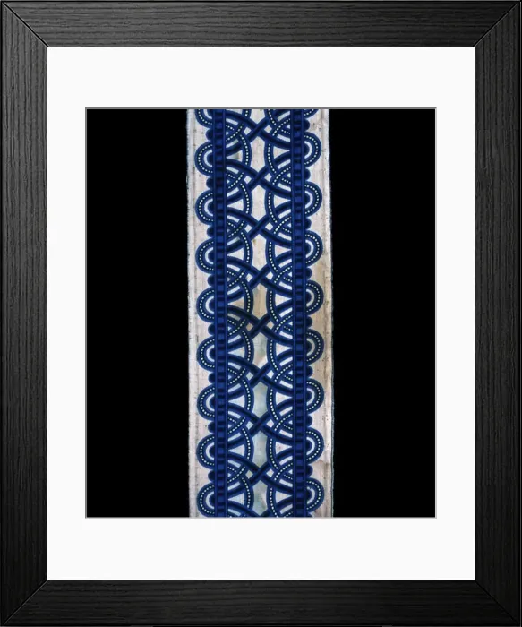 Framed Print : Border, England, 19th century. Creator: Unknown Framed Print : Border, England, 19th century. Creator: Unknown