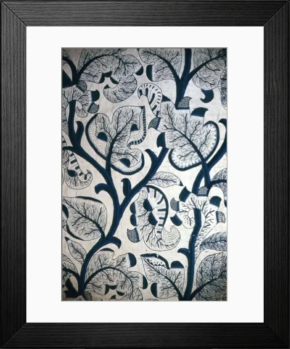 Framed Print : Pair of Curtains, England, 17th century. Creator: Unknown Framed Print : Pair of Curtains, England, 17th century. Creator: Unknown