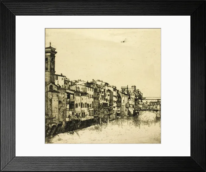 Framed Print : Florence, Italy, 1905. Creator: Donald Shaw MacLaughlan Framed Print : Florence, Italy, 1905. Creator: Donald Shaw MacLaughlan