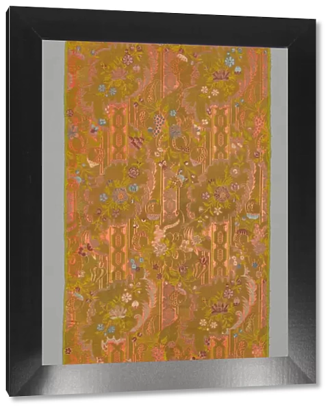 Panel (Dress Fabric), France, 1700  /  10. Creator: Unknown
