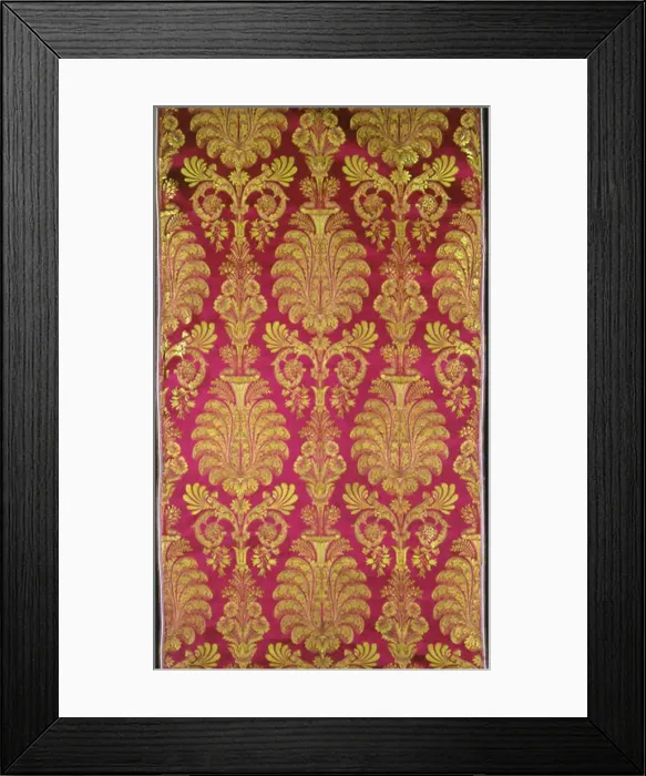 Framed Print : Panel, Lyon, 1850 / 70. Creator: Unknown Framed Print : Panel, Lyon, 1850 / 70. Creator: Unknown