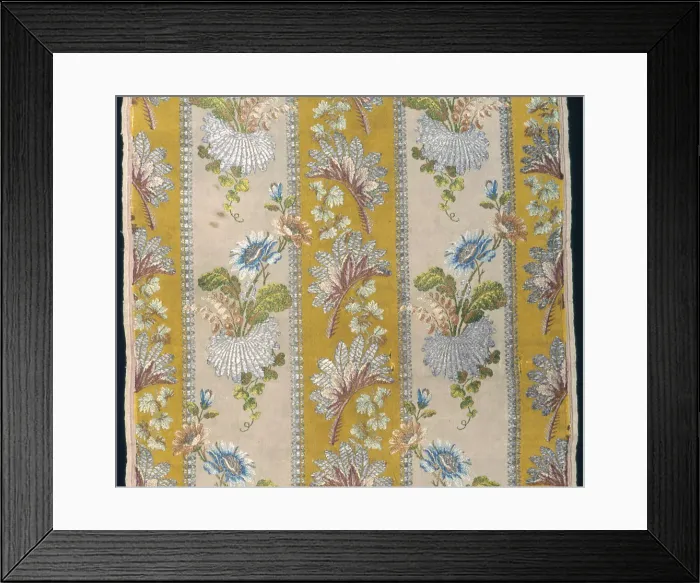 Framed Print : Panel, Lyon, 1760 / 70. Creator: Unknown Framed Print : Panel, Lyon, 1760 / 70. Creator: Unknown