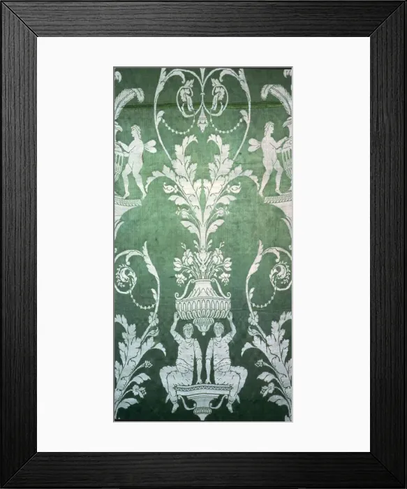 Framed Print : Panel, France, Empire period, c. 1810. Creator: Unknown Framed Print : Panel, France, Empire period, c. 1810. Creator: Unknown