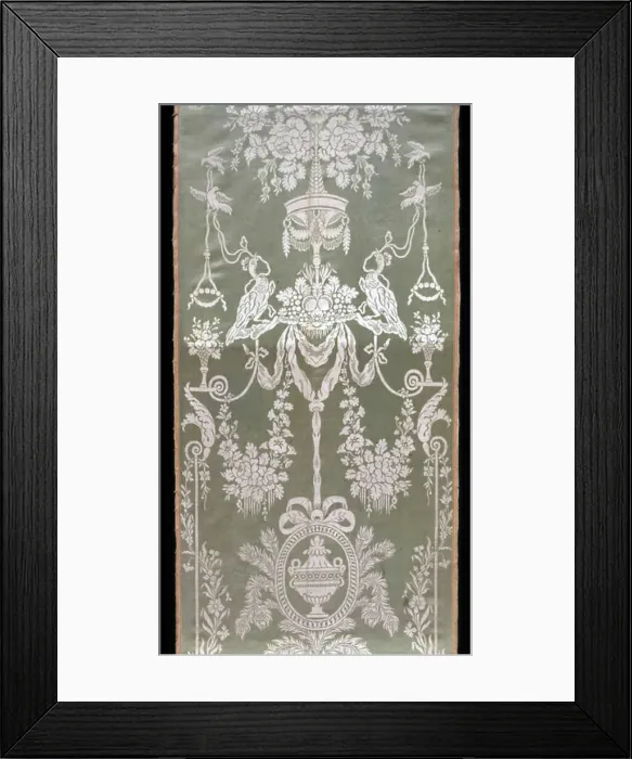 Framed Print : Two Panels, Lyon, 1775 / 1800. Creator: Unknown Framed Print : Two Panels, Lyon, 1775 / 1800. Creator: Unknown