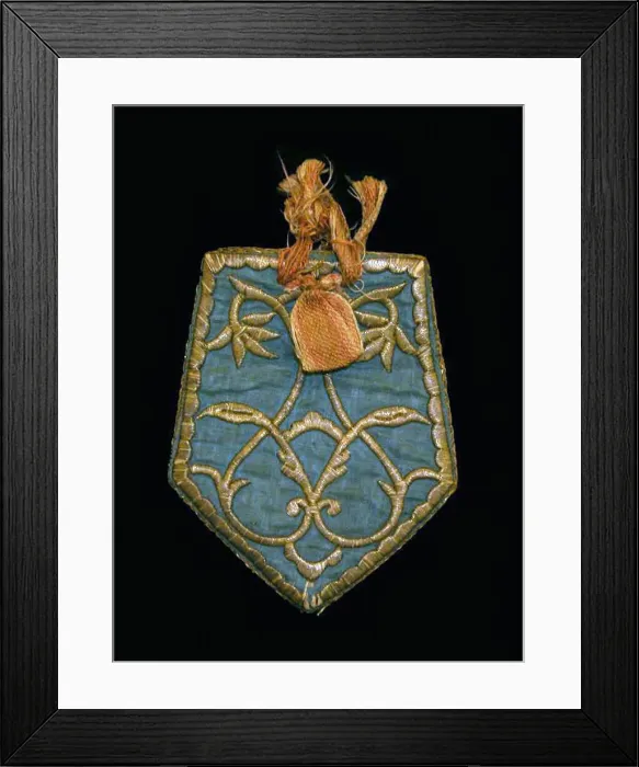 Framed Print : Bag, France, 1680 / 1700. Creator: Unknown Framed Print : Bag, France, 1680 / 1700. Creator: Unknown