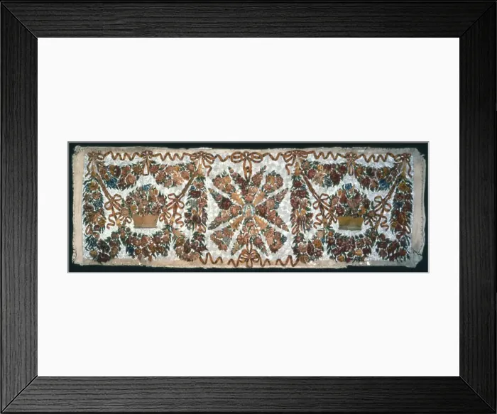 Framed Print : Altar Frontal, France, 1700 / 25. Creator: Unknown Framed Print : Altar Frontal, France, 1700 / 25. Creator: Unknown