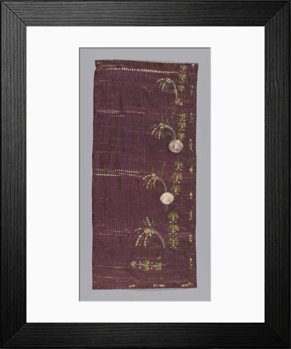 Framed Print : Skirt panel?, France, Directoire period, 1795 / 99. Creator: Unknown Framed Print : Skirt panel?, France, Directoire period, 1795 / 99. Creator: Unknown
