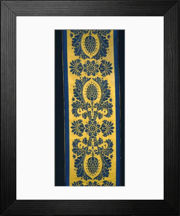 Framed Print : Border, France, 1805 / 10. Creator: Unknown Framed Print : Border, France, 1805 / 10. Creator: Unknown