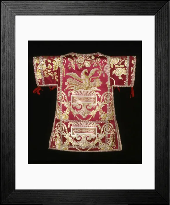 Framed Print : Dalmatic, France, c. 1785. Creator: Unknown Framed Print : Dalmatic, France, c. 1785. Creator: Unknown