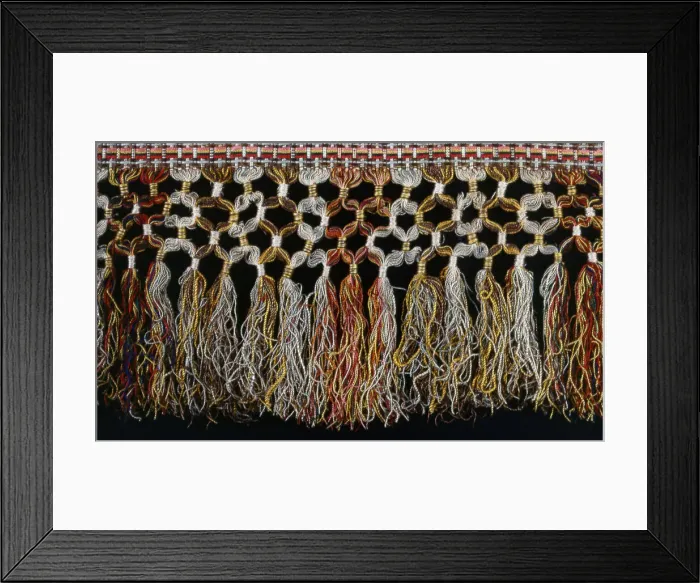 Framed Print : Fringe, France, 17th / 18th century. Creator: Unknown Framed Print : Fringe, France, 17th / 18th century. Creator: Unknown