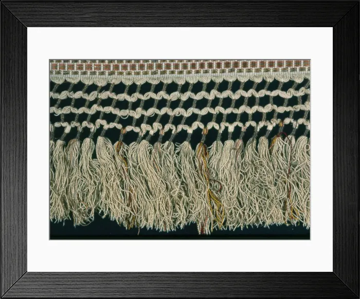 Framed Print : Fringe, France, 17th / 18th century. Creator: Unknown Framed Print : Fringe, France, 17th / 18th century. Creator: Unknown