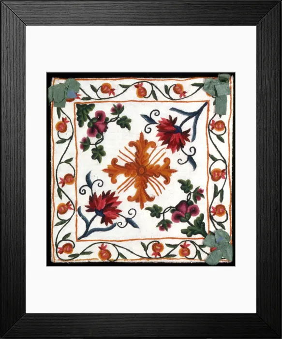 Framed Print : Chalice Cover, France, c. 1750. Creator: Unknown Framed Print : Chalice Cover, France, c. 1750. Creator: Unknown