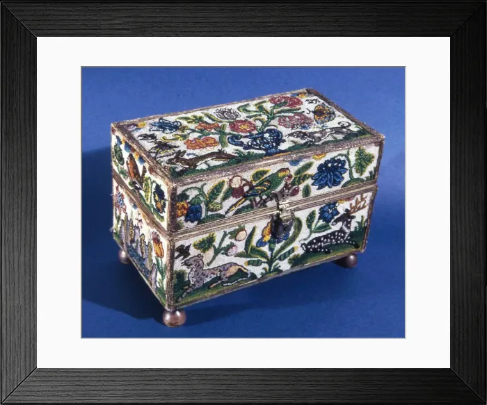 Framed Print : Box (Casket), England, 17th century. Creator: Unknown Framed Print : Box (Casket), England, 17th century. Creator: Unknown