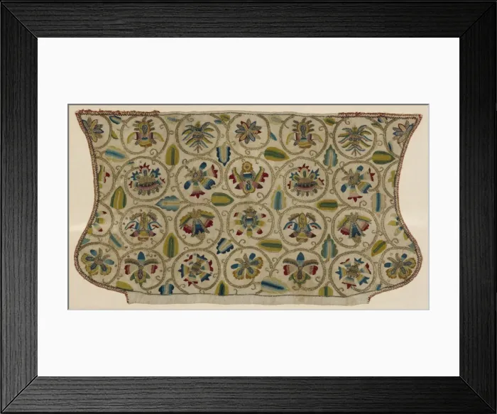Framed Print : Coif, England, c. 1600. Creator: Unknown Framed Print : Coif, England, c. 1600. Creator: Unknown