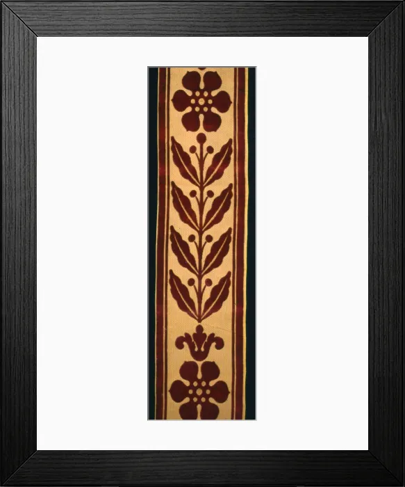 Framed Print : Border, France, Empire period, 1804 / 14. Creator: Unknown Framed Print : Border, France, Empire period, 1804 / 14. Creator: Unknown