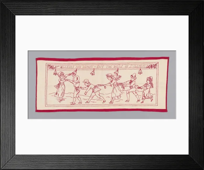 Framed Print : Scarf, England, c. 1875. Creator: Unknown Framed Print : Scarf, England, c. 1875. Creator: Unknown