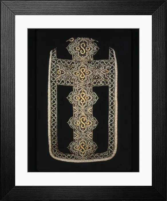 Framed Print : The Stafford Chasuble, England, 1620 / 40 (appliqued late 17th century) Framed Print : The Stafford Chasuble, England, 1620 / 40 (appliqued late 17th century)