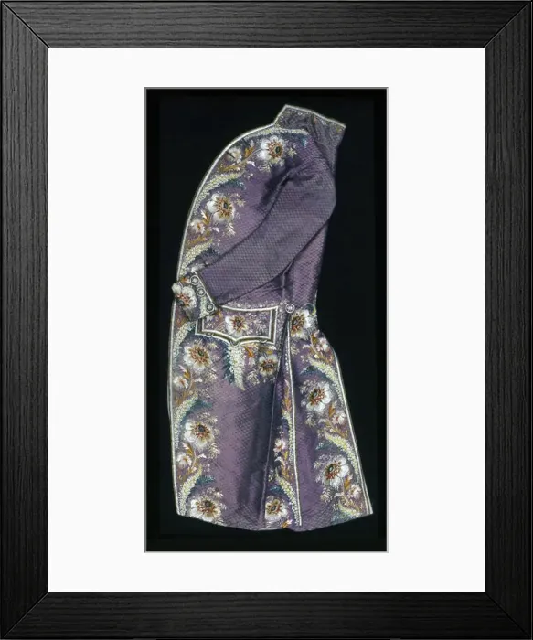 Framed Print : Mans Full-length Coat, France, c. 1790. Creator: Unknown Framed Print : Mans Full-length Coat, France, c. 1790. Creator: Unknown
