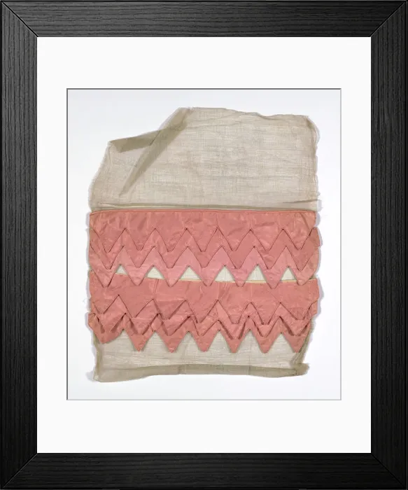 Framed Print : Sample (Dress Trimming), France, 1815 / 35. Creator: Unknown Framed Print : Sample (Dress Trimming), France, 1815 / 35. Creator: Unknown