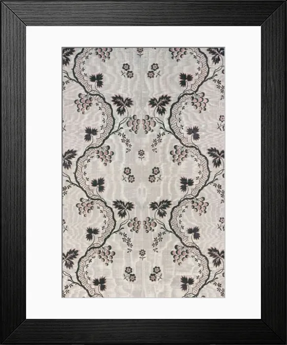 Framed Print : Panel, France, 1725 / 75. Creator: Unknown Framed Print : Panel, France, 1725 / 75. Creator: Unknown