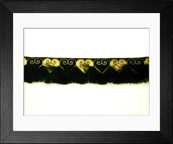 Framed Print : Ribbon, England, c. 1840 / 50. Creator: Unknown Framed Print : Ribbon, England, c. 1840 / 50. Creator: Unknown
