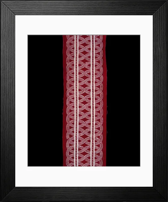 Framed Print : Border, England, 19th century. Creator: Unknown Framed Print : Border, England, 19th century. Creator: Unknown