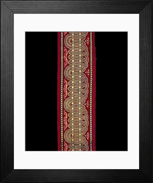 Framed Print : Border, England, 19th century. Creator: Unknown Framed Print : Border, England, 19th century. Creator: Unknown