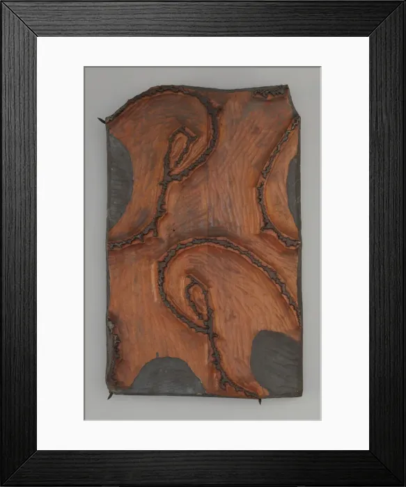 Framed Print : Six Printing Blocks, England, before 1850. Creator: Unknown Framed Print : Six Printing Blocks, England, before 1850. Creator: Unknown