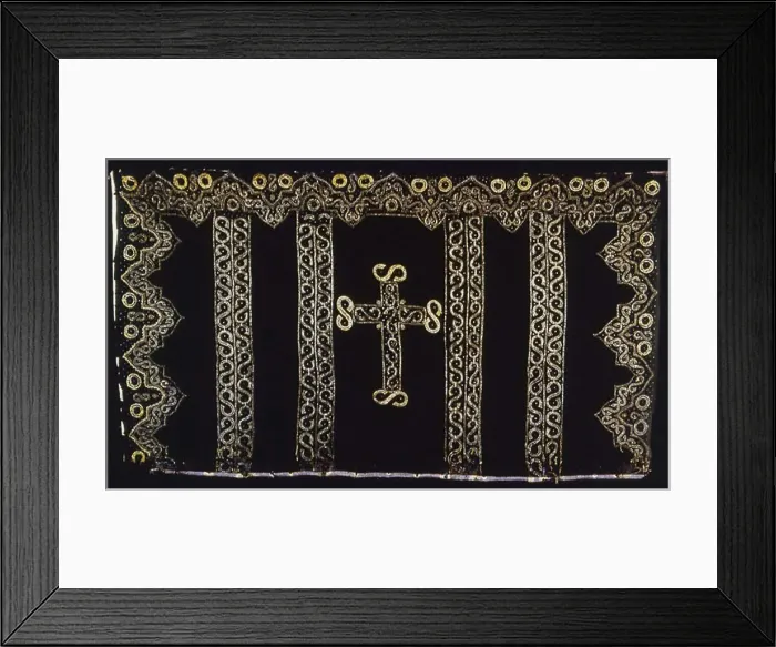 Framed Print : The Stafford Altar Frontal, England, 1620 / 40 (appliqued areas: late 17th century) Framed Print : The Stafford Altar Frontal, England, 1620 / 40 (appliqued areas: late 17th century)