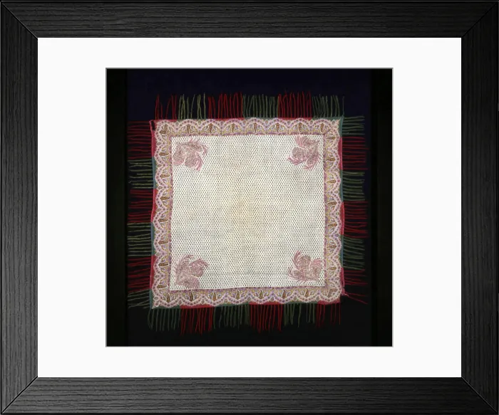 Framed Print : Shawl, England, 1825 / 50. Creator: Unknown Framed Print : Shawl, England, 1825 / 50. Creator: Unknown