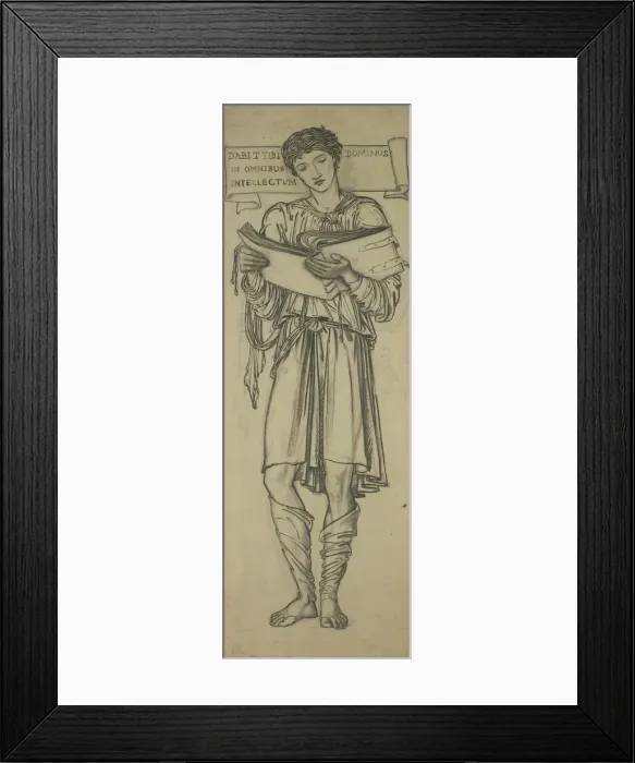 Framed Print : Timothy (Cartoon for Lady Chapel east window), March 1872 Framed Print : Timothy (Cartoon for Lady Chapel east window), March 1872