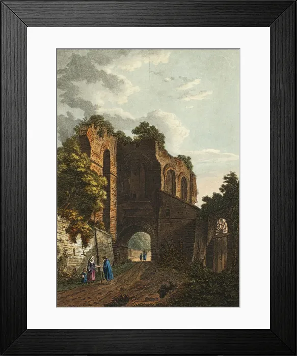 Framed Print : The Arch of Dolabella, plate thirty-five from the Ruins from the Rome Framed Print : The Arch of Dolabella, plate thirty-five from the Ruins from the Rome