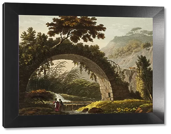Bridge of Varus, plate twenty-eight from Ruins of Rome, published February 20, 1798