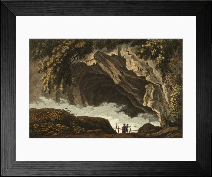 Framed Print : Grotto of the Sirens, plate thirty from the Ruins of Rome, published February 1, 1798 Framed Print : Grotto of the Sirens, plate thirty from the Ruins of Rome, published February 1, 1798