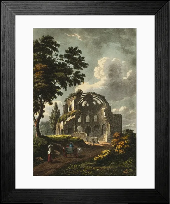 Framed Print : Temple of Minerva Medica, plate twenty-five from the Ruins of Rome, published February 20 Framed Print : Temple of Minerva Medica, plate twenty-five from the Ruins of Rome, published February 20