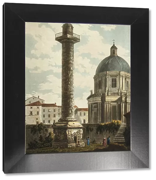 Column of Trajan, plate twenty-one from Ruins of Rome, published May 1st, 1798