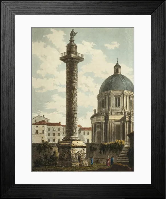 Framed Print : Column of Trajan, plate twenty-one from Ruins of Rome, published May 1st, 1798 Framed Print : Column of Trajan, plate twenty-one from Ruins of Rome, published May 1st, 1798