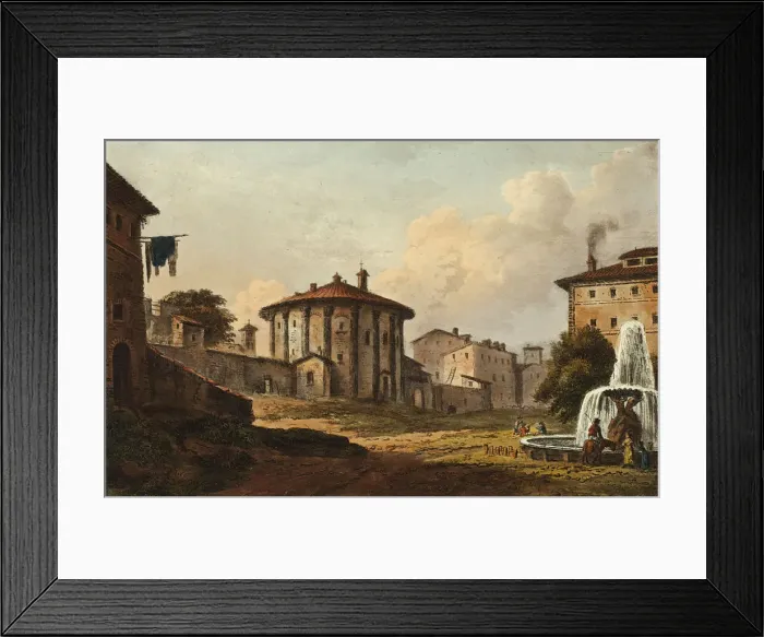 Framed Print : Temple of Vesta, plate nineteen from the Ruins of Rome, published October 1, 1796 Framed Print : Temple of Vesta, plate nineteen from the Ruins of Rome, published October 1, 1796