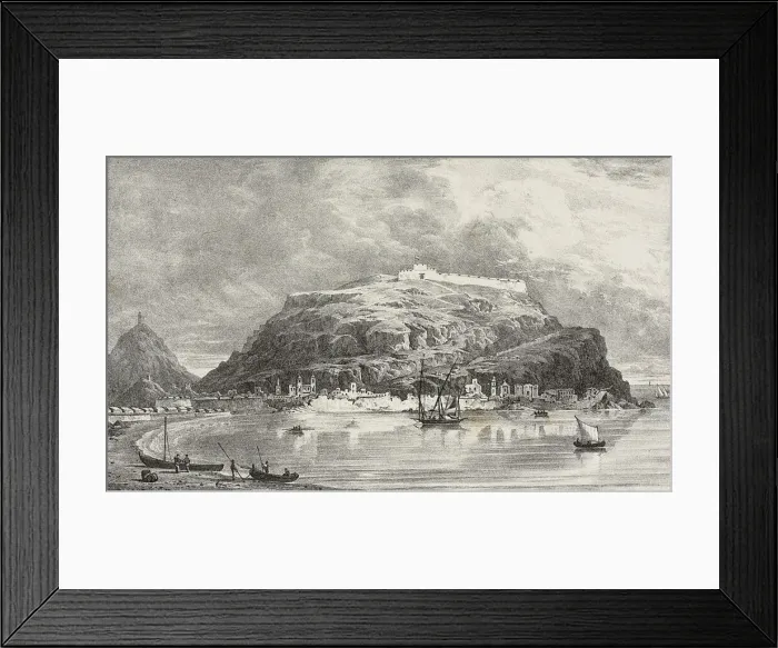Framed Print : San Sebastian, 1823. Creator: James Duffield Harding Framed Print : San Sebastian, 1823. Creator: James Duffield Harding