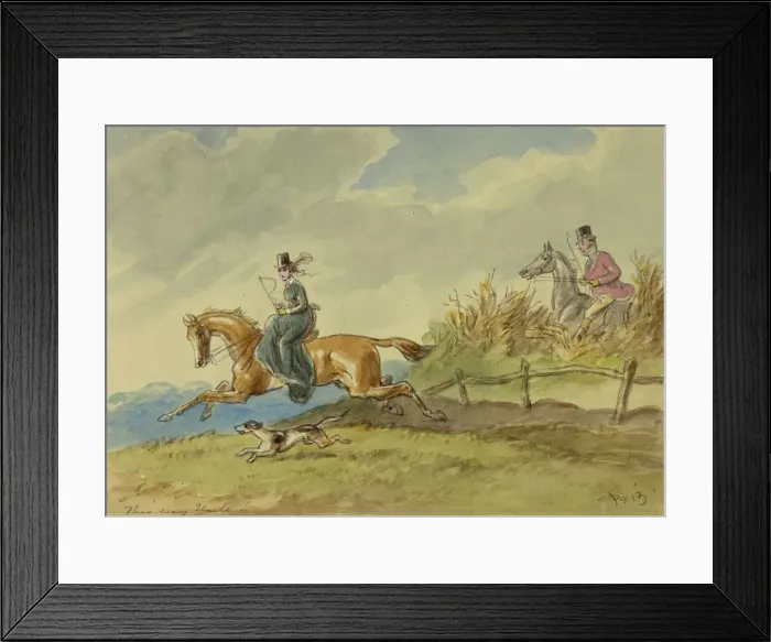 Framed Print : This Way Uncle, n. d. Creator: Hablot Knight Browne Framed Print : This Way Uncle, n. d. Creator: Hablot Knight Browne