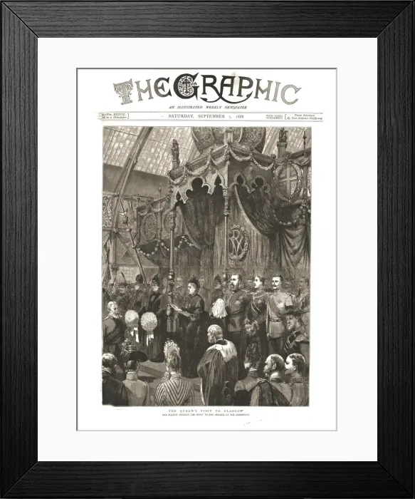 Framed Print : The Graphic, Front Cover Saturday September 1st. 1888, 1888. Creator: Unknown Framed Print : The Graphic, Front Cover Saturday September 1st. 1888, 1888. Creator: Unknown