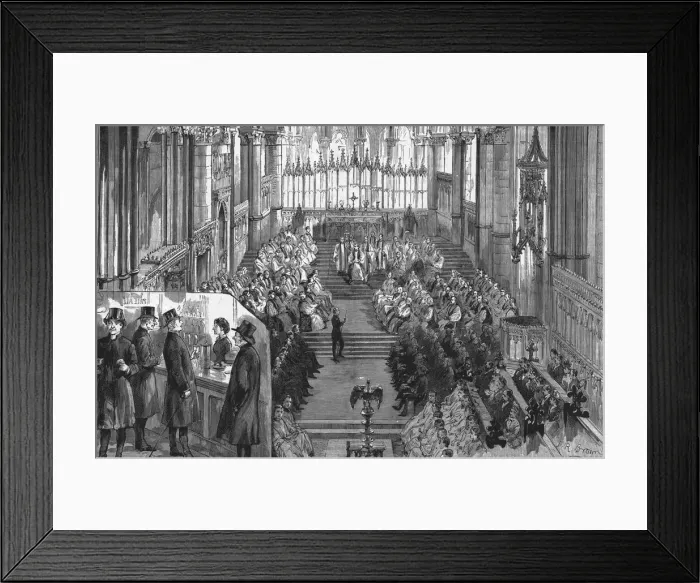 Framed Print : The Pan-Anglican Conference, 1888. Creator: Unknown Framed Print : The Pan-Anglican Conference, 1888. Creator: Unknown