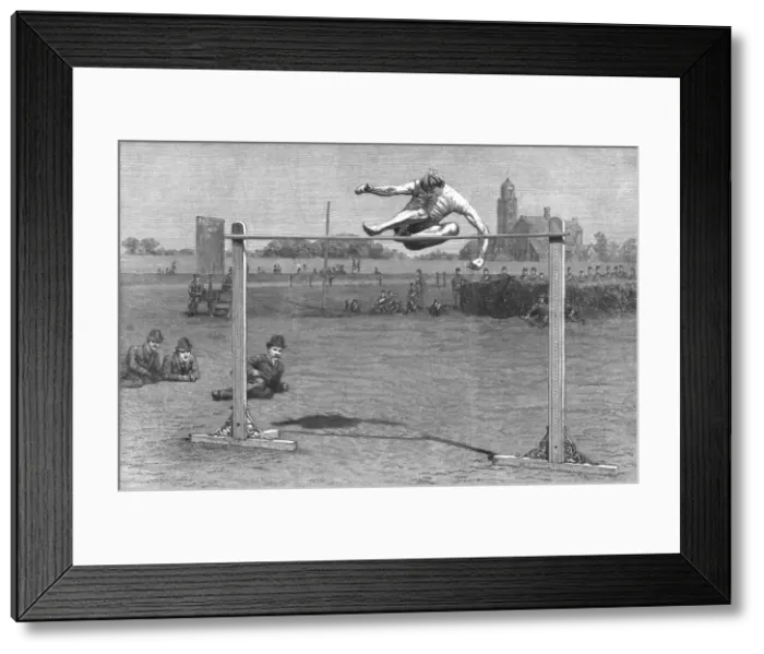 Framed Print : A Curious Specimen of Instantaneous Photography, 1888. Creator: Unknown Framed Print : A Curious Specimen of Instantaneous Photography, 1888. Creator: Unknown